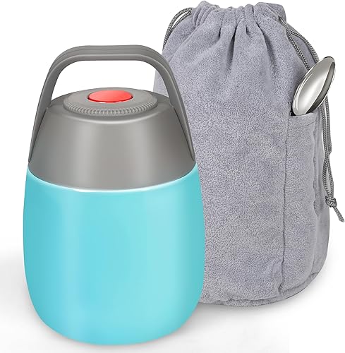 Thermo for Hot Food - Contenedor de alimentos aislado de acero inoxidable para niños y adultos, recipiente de alimentos aislado al vacío de acero disponible en Yaxa Peru