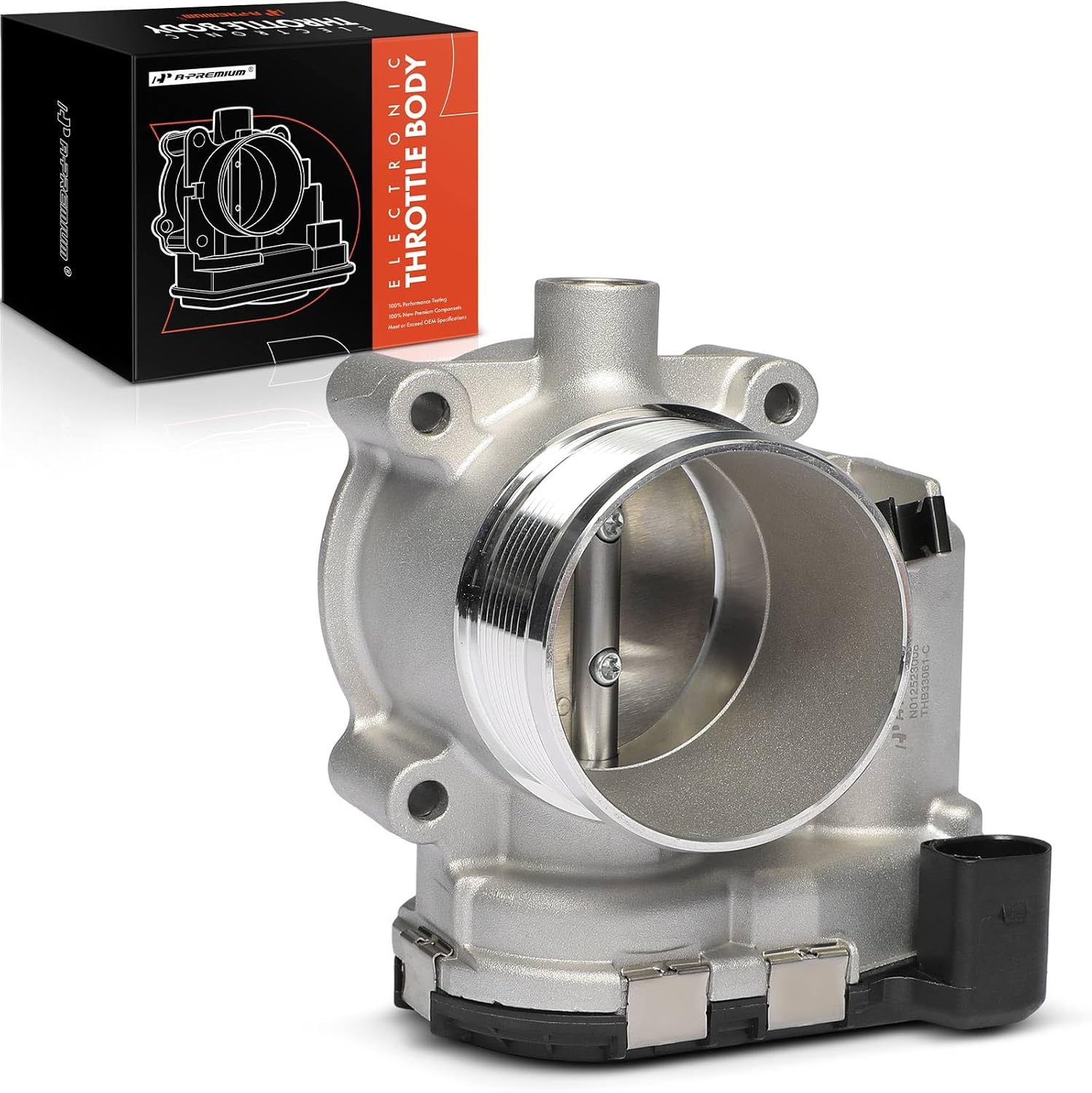 A-Premium Electronic Throttle Body Compatible with Audi A4, Q5, Q7, A5, A6, A3, Q3, A3 A4 A5 A6 Quattro, A5 Sportback, Q5 PHEV, Q5 Sportback, S3, TT TTS Quattro & Porsche Macan & Volkswagen