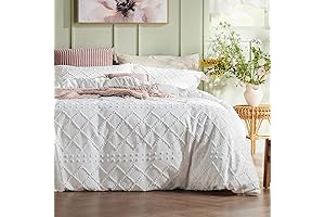 Bedsure Boho Cal King Duvet Cover - Stay Cozy with Boho Chic Style