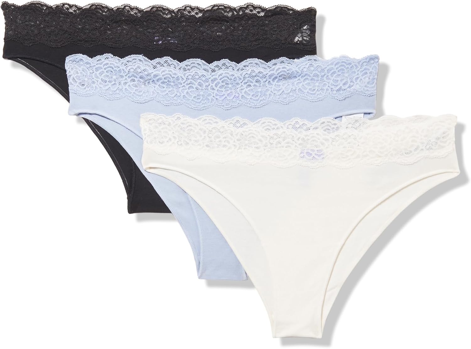 florence by mills womens Lacy Cotton Bikini Underwear