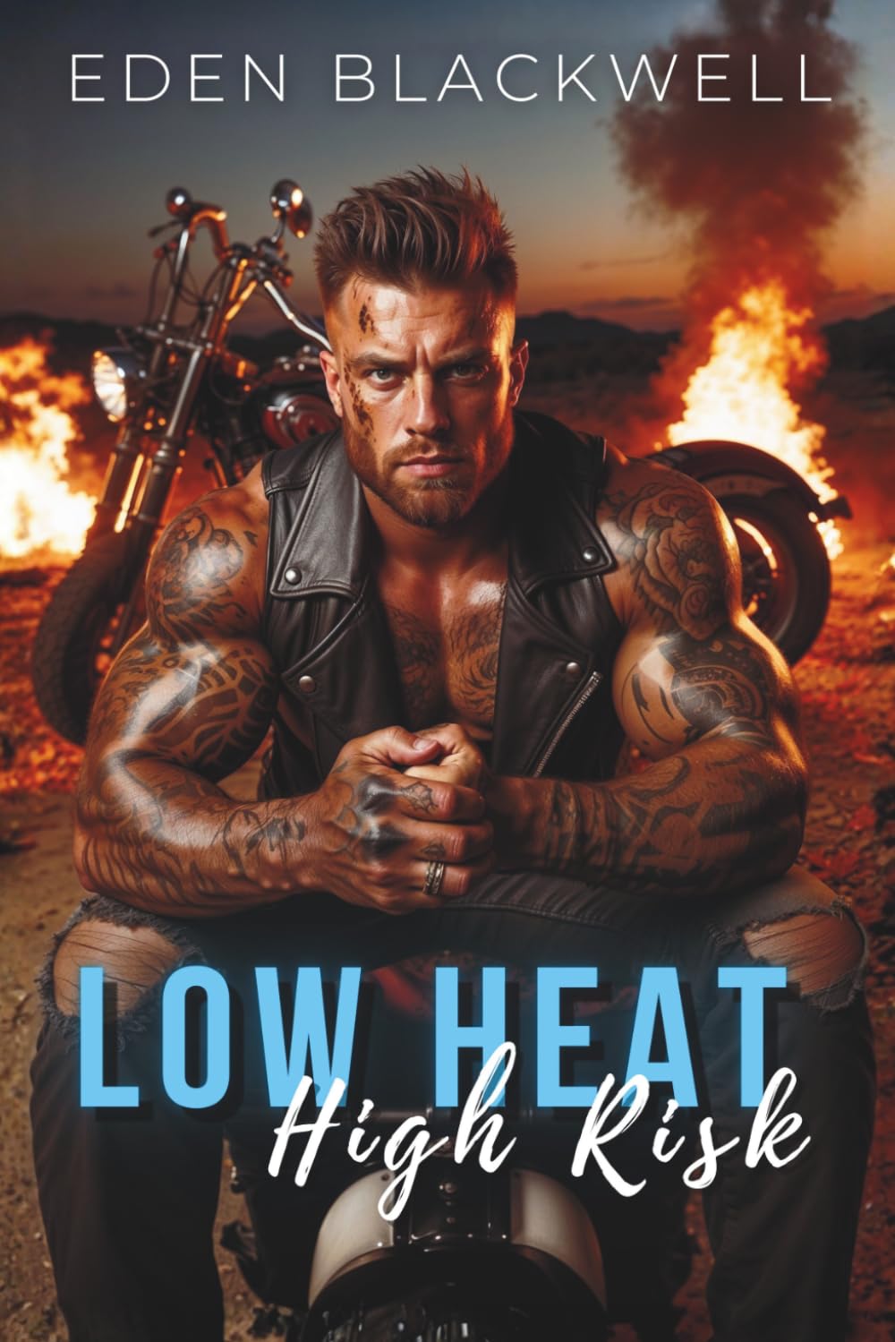 Low Heat, High Risk: A Dark Biker Romance with an Alpha Antihero & Breeding Kink (Bad Bikers Club)