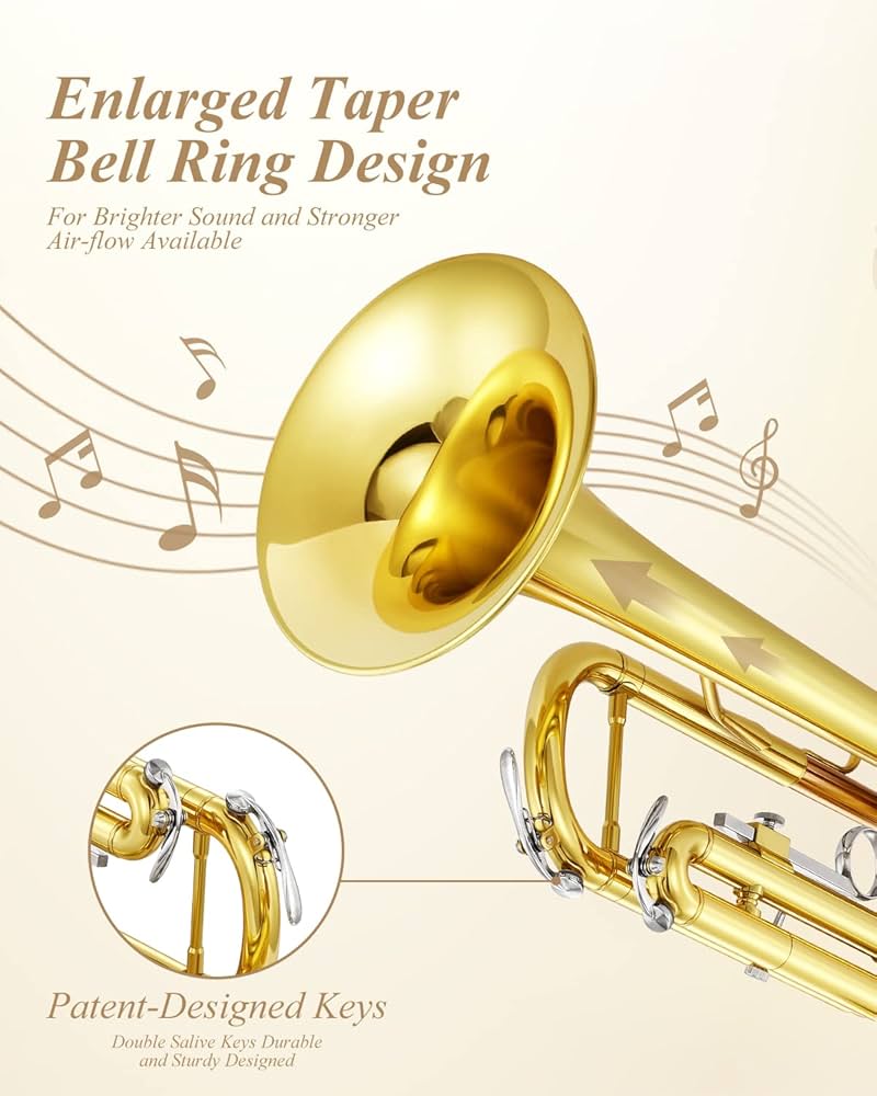 Amazon.com: Eastar ETR-390 Standard B Flat Trumpet for