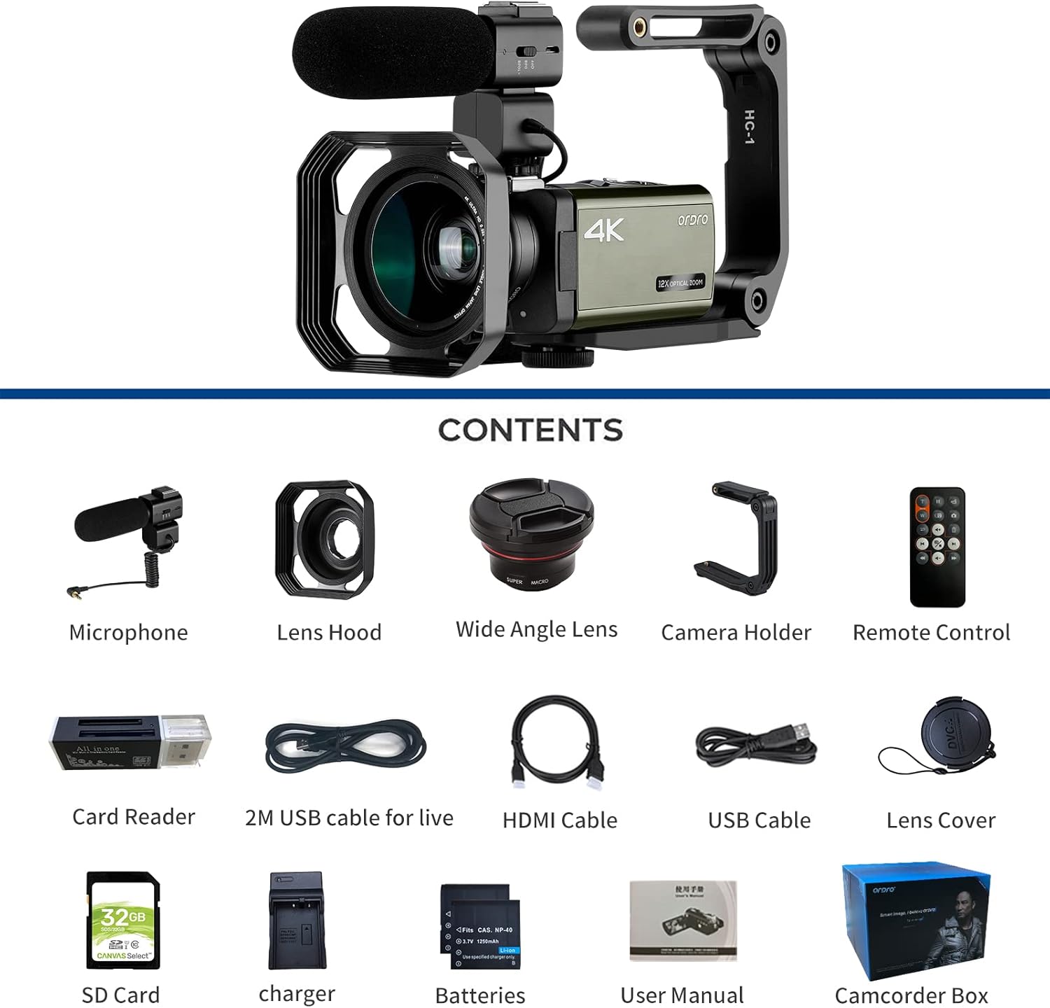 Diagram showing the FS-1 External 0.39x wide angle lens and its effect compared to a standard camera view, demonstrating a wider field of view.