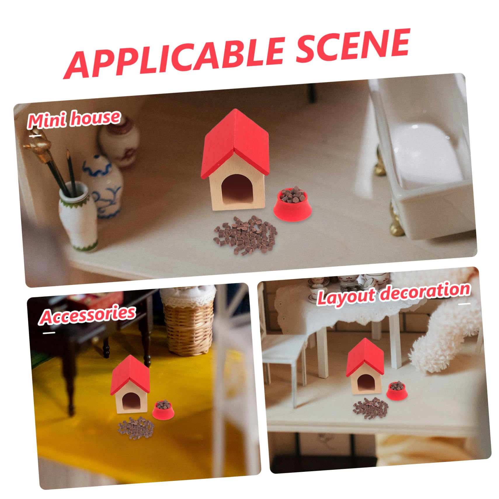 犬小屋　ミニチュア 犬小屋 ミニチュア 雑貨 ディスプレイ用品 フォーカート いぬご