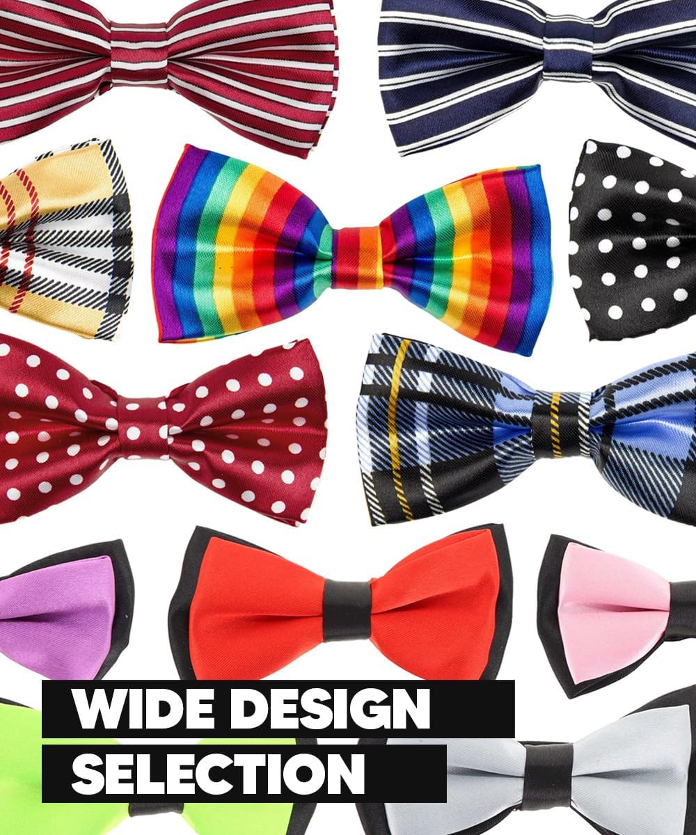 Designer Boy's Bow Tie - Adjustable Bow Tie for Boys