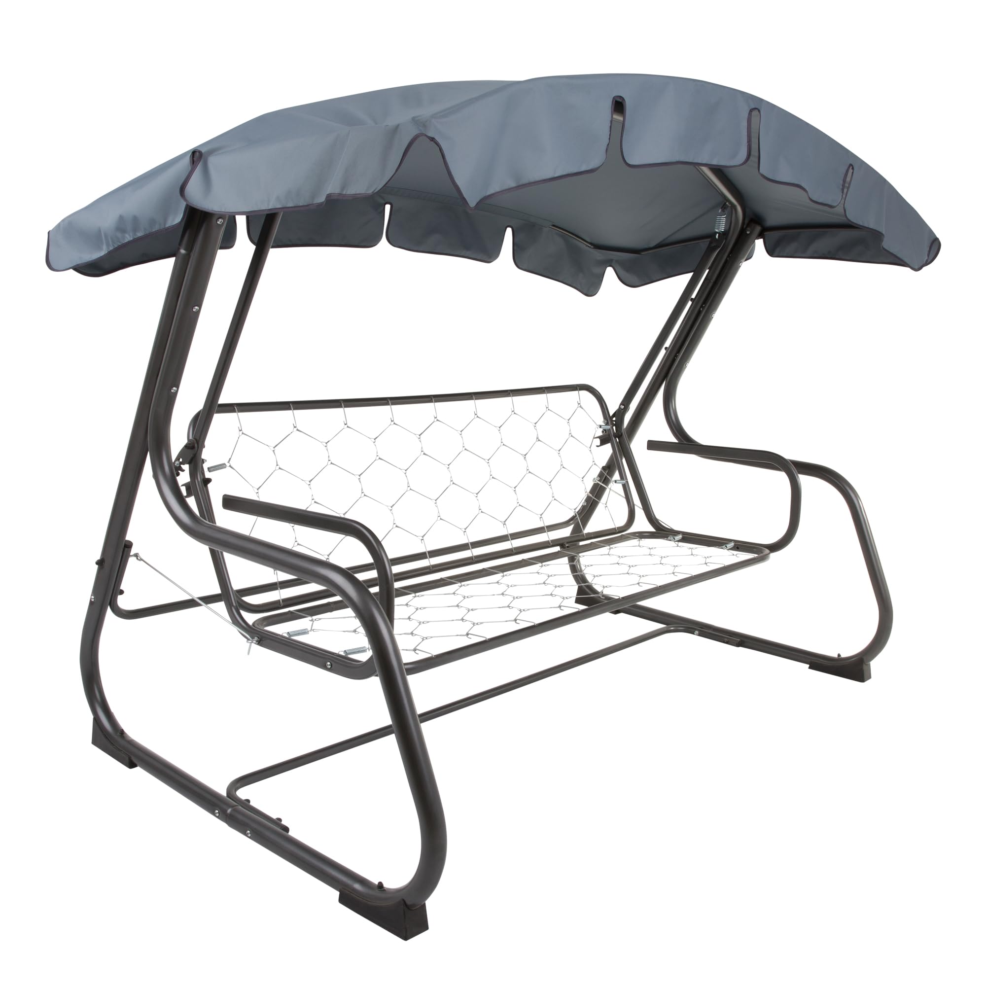 PATIO Sonnendach für Hollywoodschaukel Ravenna 224 x 124 cm Hollywoodschaukel Ersatzdach Dachbezug Dachplane für Gartenschaukel aus Polyester