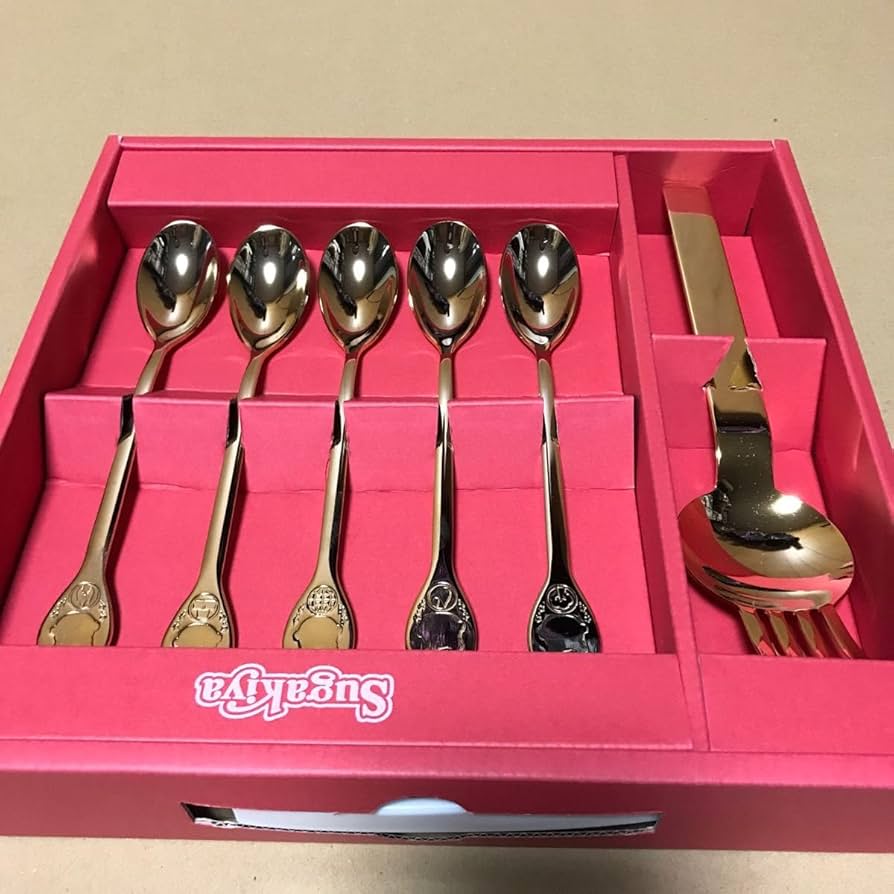 Amazon.co.jp: スガキヤハッピースプーンコレクションボックス