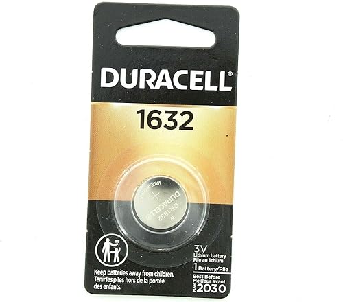 Miniatura 2 de Duracell, ECR1632 CR1632 DL1632 pilas de botón de litio de 3 voltios, 4 unidades