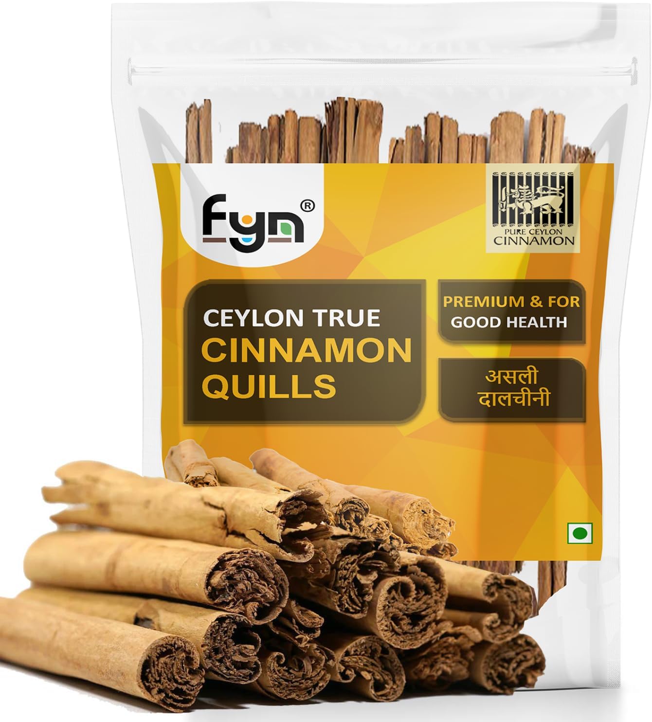 Ceylon Cinnamon Sticks (100g) - True Sri Lankan Dalchini Sticks Roll | Authentic Quills | Original | Whole Spice | World's Finest | Low Coumarin