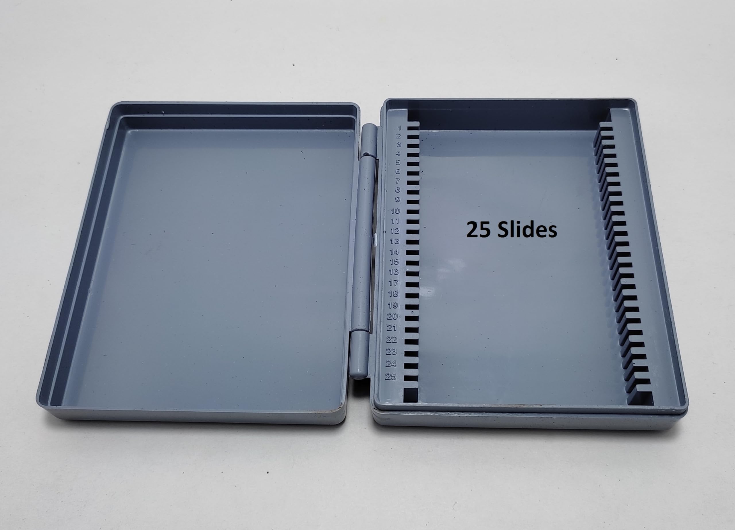 Microscope Slide Box Capacity 25 Slides for 25 X 75 (pack of 1)-image-35