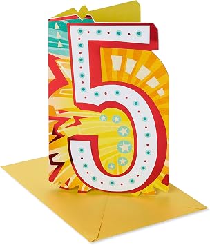 American Greetings 5th Birthday Card Awesome Birthday