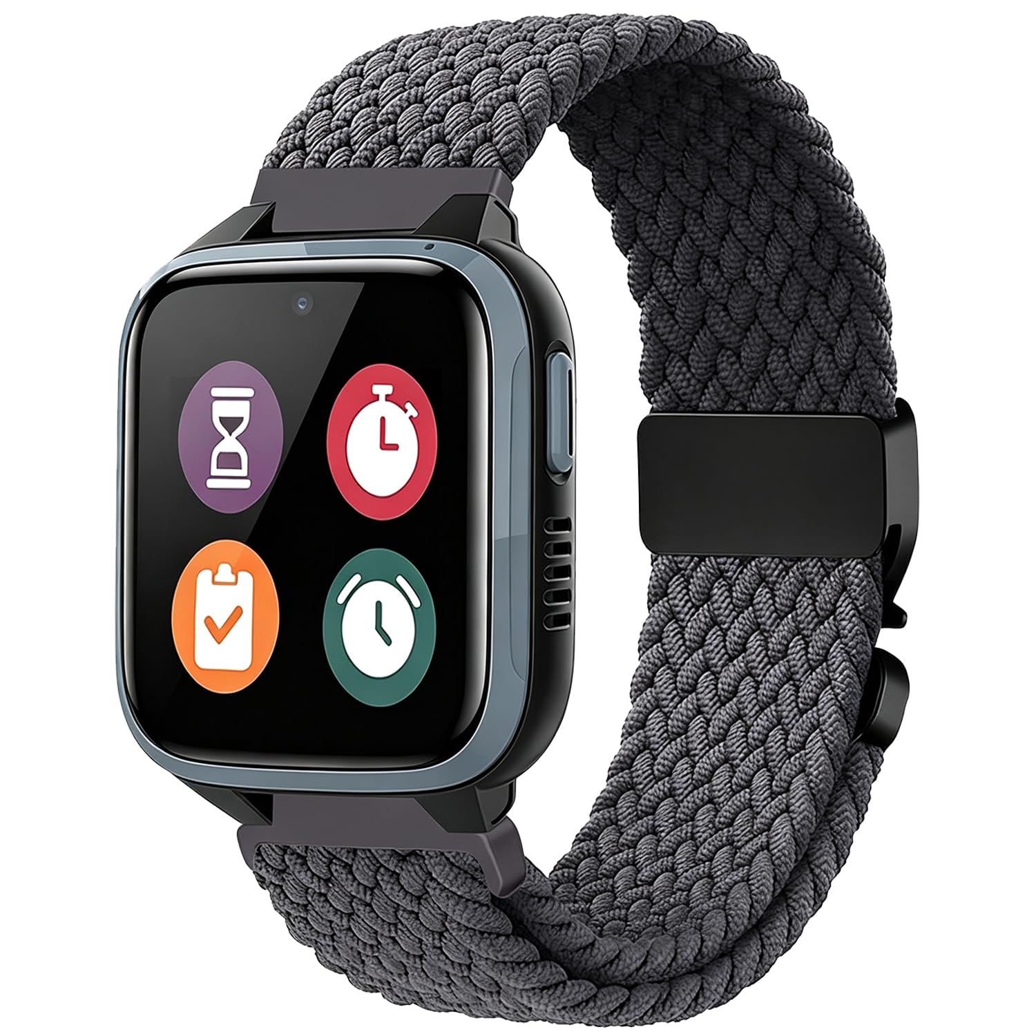 Aurrain 16MM Woven Nylon Watch Strap with XPLORA X5/X5 Play/XGO 2/XGO 3,Unisex woven nylon sports Watch Strap for children.