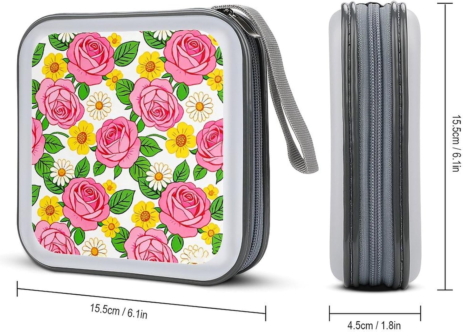 Among Flowers CD Case CD Storage Box DVD Sleeves