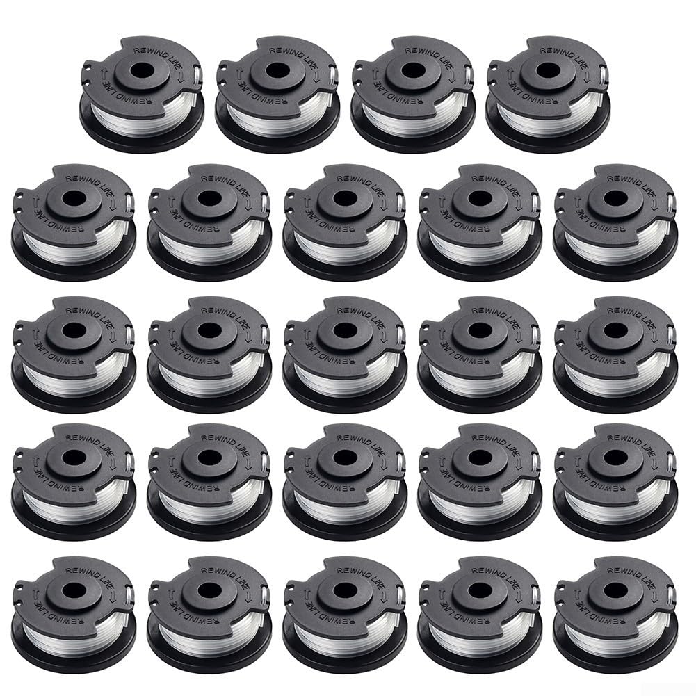 Lot de 3 bobines de fil de rechange en nylon 1,6 mm de diamètre 5 mètres de long pour coupe-bordures 18/28 Li et 18/28 Li TC (lot de 3)