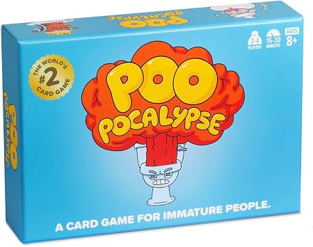 Poo Pocalypse The Funny Card Game for Family Game Night - Poop Game