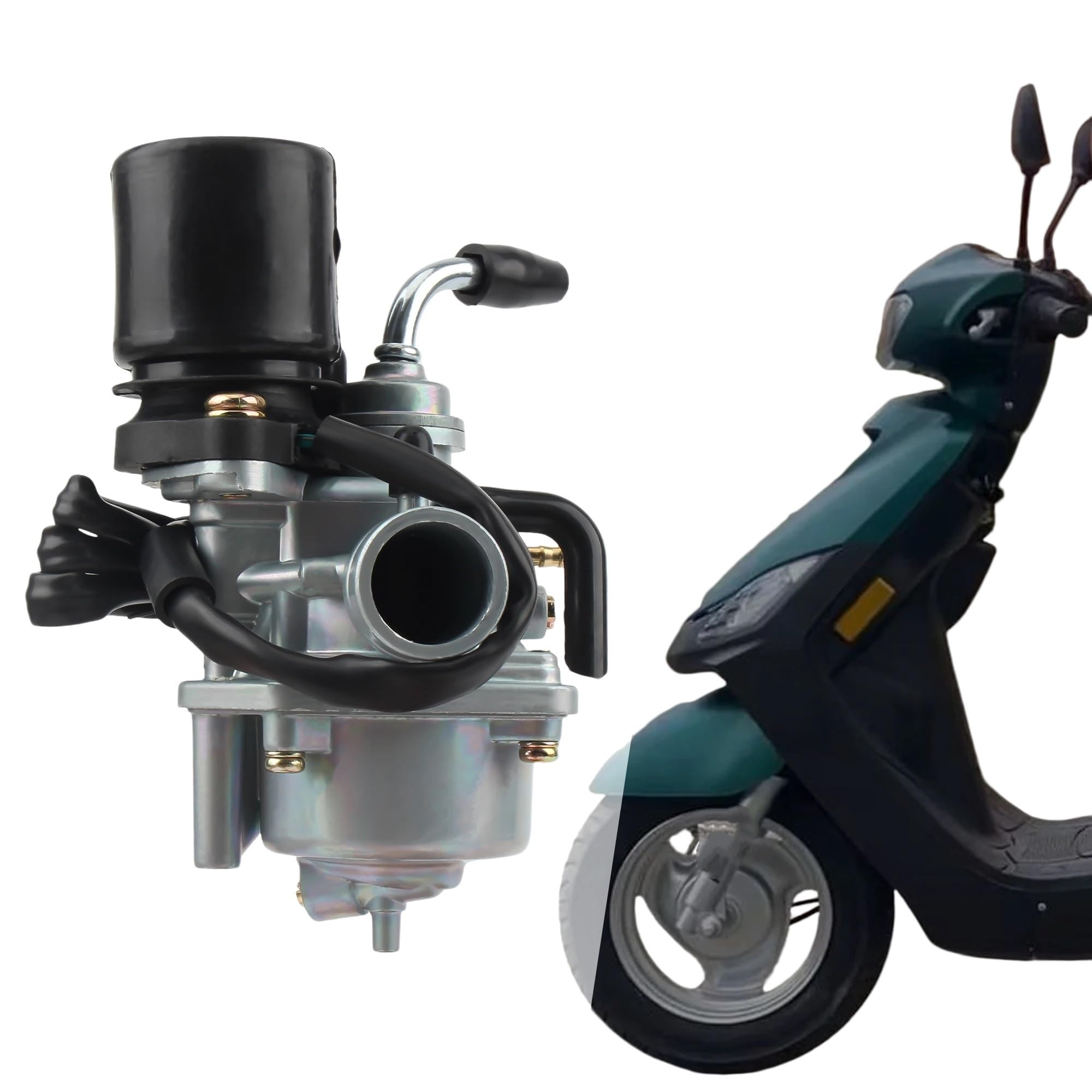 Carburatore Ricambio Carburatore PZ19J Da 19 Mm Per JOG 50 90 JOG50 1992-2001 Motori A 2 Tempi 50cc 1E40QMB Parti ATV Quad Ciclomotore 4 Ruote