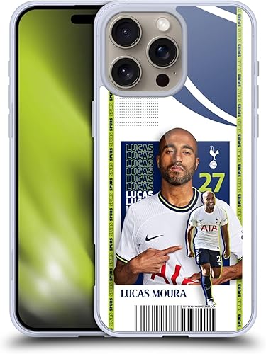 Miniatura 8 de Head Case Designs Officially Licensed Tottenham Hotspur F.C. Cristian Romero 202223 First Team Soft Gel Case Compatible with Apple iPhone 14 Pro Max
