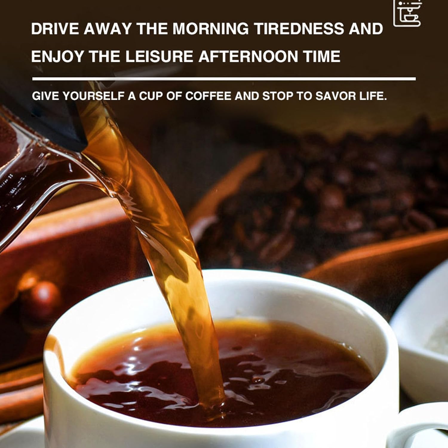 ASHATA Turkish Coffee Maker with Dual Pots, Electric Turkish Coffee Machine, Adjustable Temperature 500ml Single Cup for Brewing 1200W