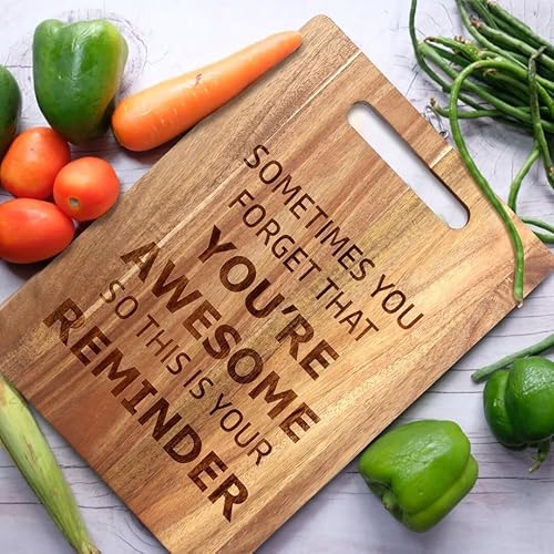 Miniatura 2 de Regalos únicos inspiradores de agradecimiento para mujeres y hombres, tablas de madera para charcutería, divertido regalo de Navidad para sus