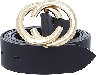 Chain Reaction 30mm Leather Belt W85 Black