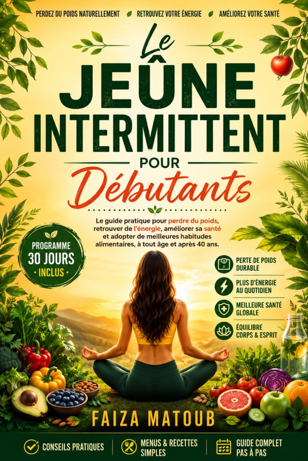 LE JEÛNE INTERMITTENT POUR DÉBUTANTS: Guide pratique pour perdre du poids, retrouver de l’énergie et améliorer sa santé naturellement