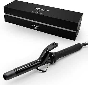 CORIOLISS | The Curly | Hair Curler Machine for Women | Hair Crimper for Long and Short Hair | Ceramic Professional Conical Barrel with Temperature Control 25 MM