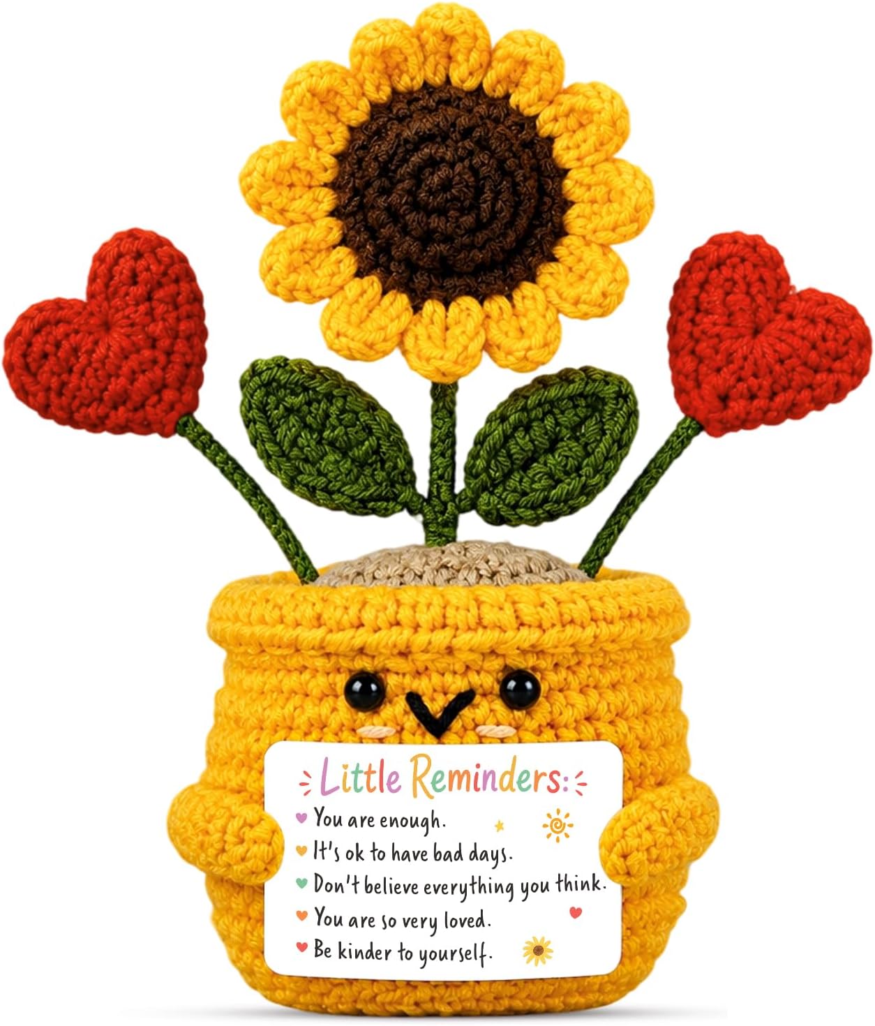 Teen Girl Back to School Supplies College Dorm Room Essentials for Kids Girls Boys Get Well Soon Stress Relief Gifts for Women Thinking of You Feel Better Sunflower Gifts Collectible Dolls for Women
