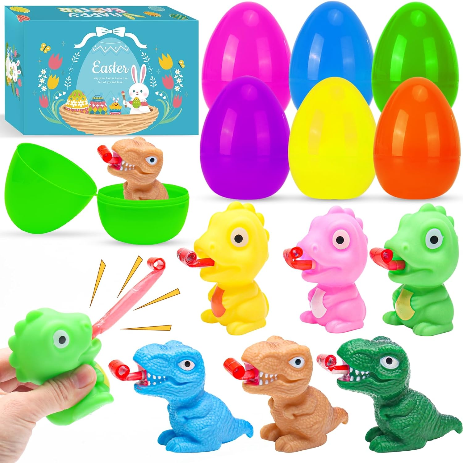 Easter Basket Stuffers,24 Pack Fun Easter Brain Teaser Puzzle Toys, Egg Fillers, Filled Easter Eggs for Kids,Mind-Challenging Puzzle Games & Party Favors for Teens