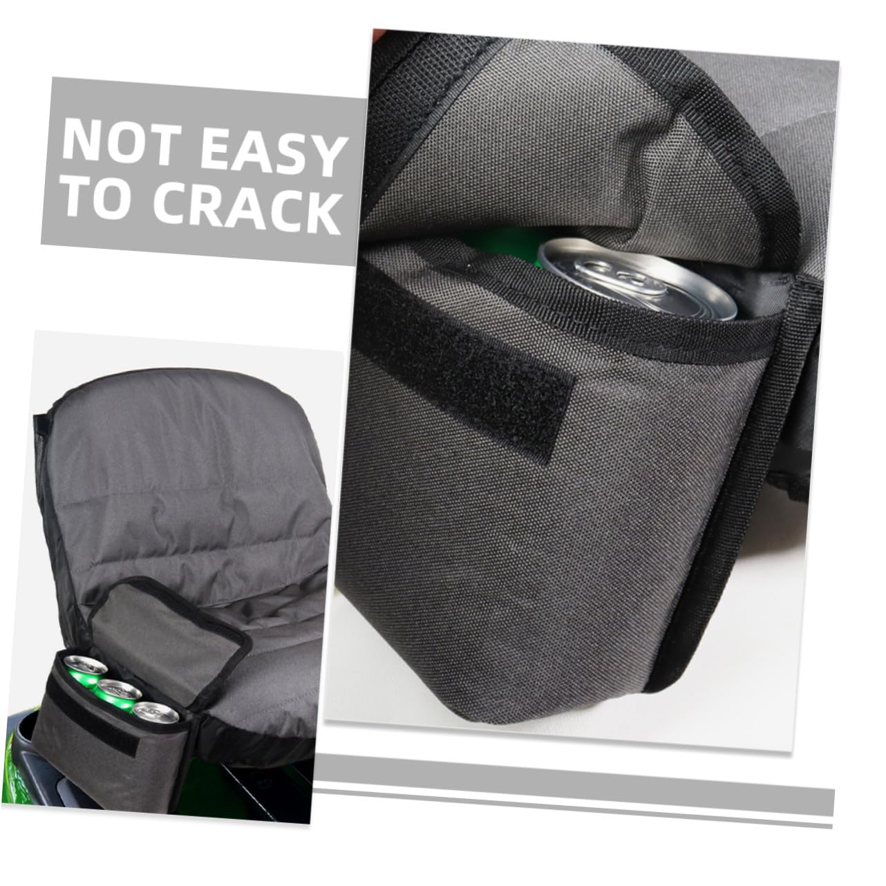 Funda de Asiento para Cortacésped Resistente la Intemperie Cubierta Protectora para Tractor de Césped de Oxford Gris Fácil Instalación y Durabilidad Reforzada