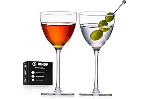 Nick and Nora Cocktail Glasses: Sip in Style, Classic Elegance for Timeless Moments