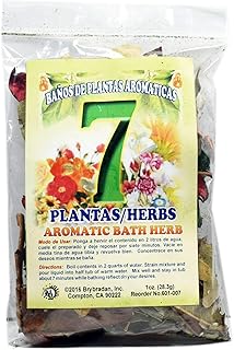 3 PCS Aromatic Soothing Herbal Bath 7 Herbs 7 PLANTAS BANO DE PLANTAS AROMATICAS - Made in USA - 1 OZ