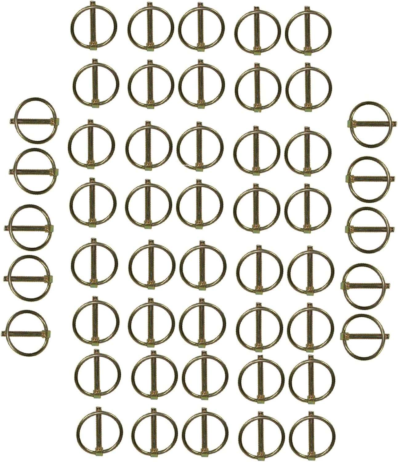 4.5mm Lynch Pins Clip Clamp (linchpin) Linkage Locking Pin 20pc Tractor Trailers