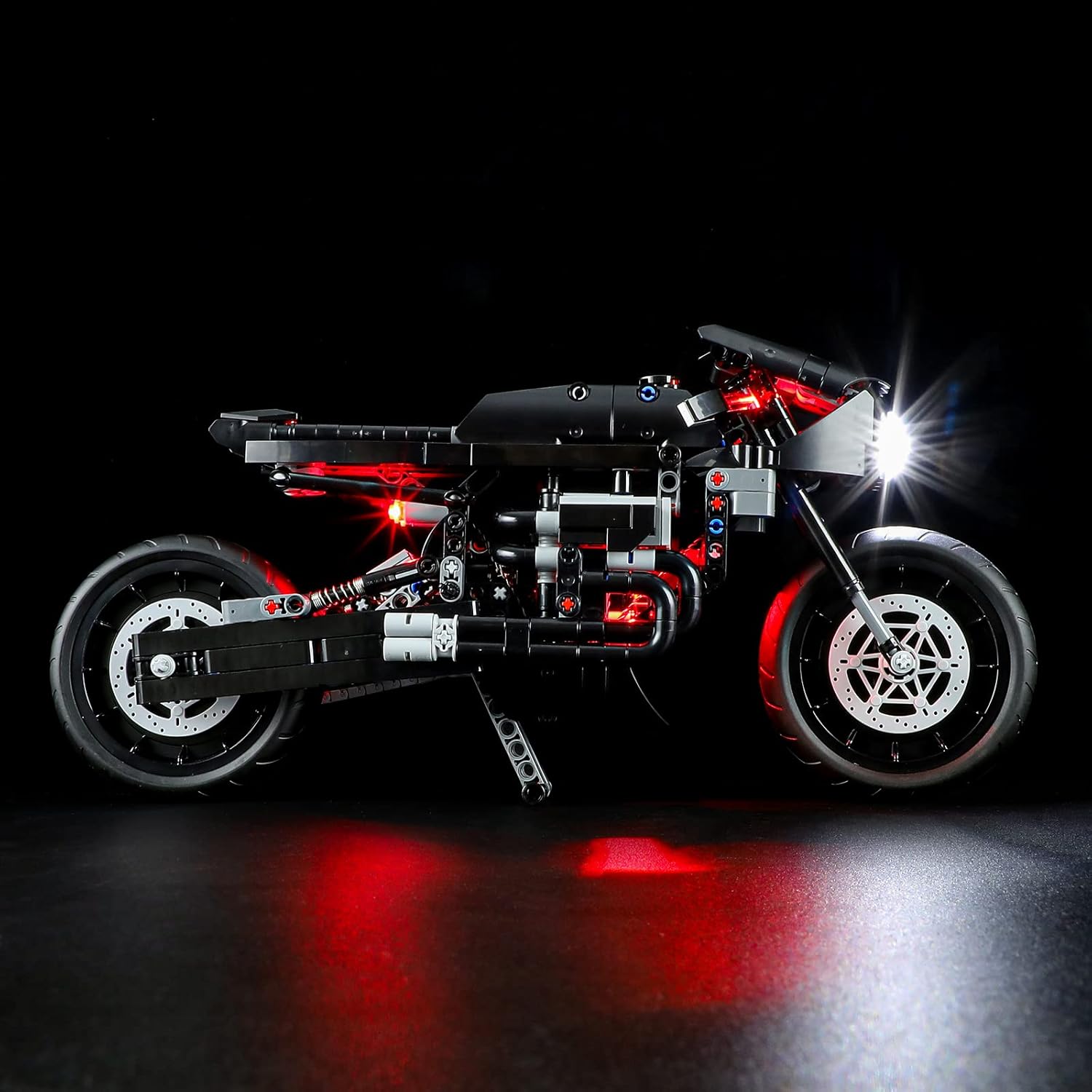 BRIKSMAX Led Lighting Kit for LEGO-42155 The Batman – BATCYCLE - Compatible with Lego Technic Building Blocks Model- Not Include Lego Set