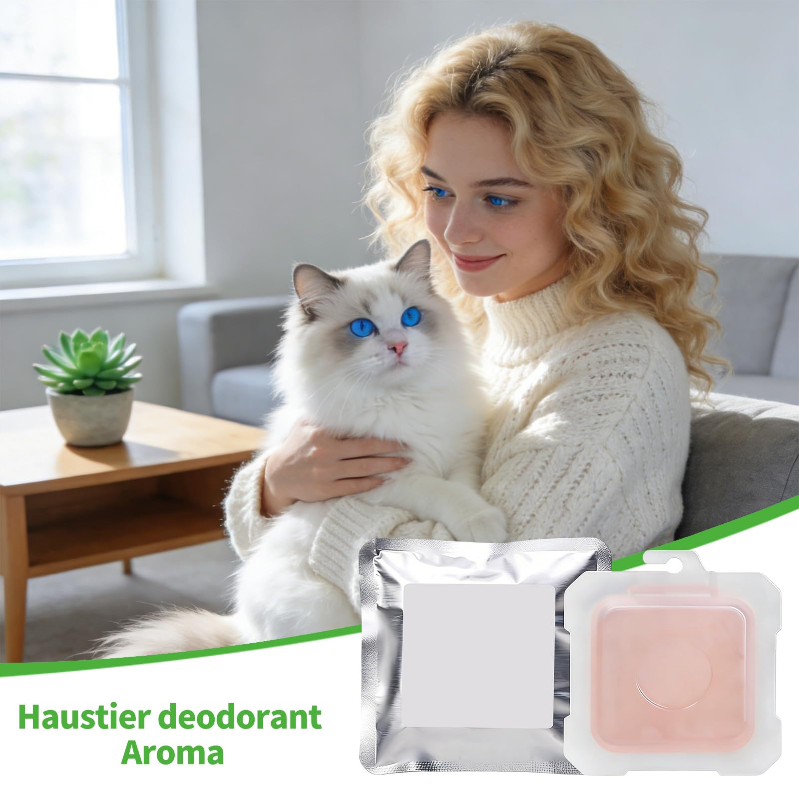 N50 2.0 Lot de 6 désodorisants pour litière autonettoyante pour Petkit Pura Max/Pura Max 2/Purobot Max Pro