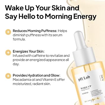 pH Lab Glow & Even Skin Tone Routine Set, Wake Up Energy Serum, Retinage Daily Quick Mask, Light Up Anti-Spot Toner Pad, Light Up Cleansing Bar