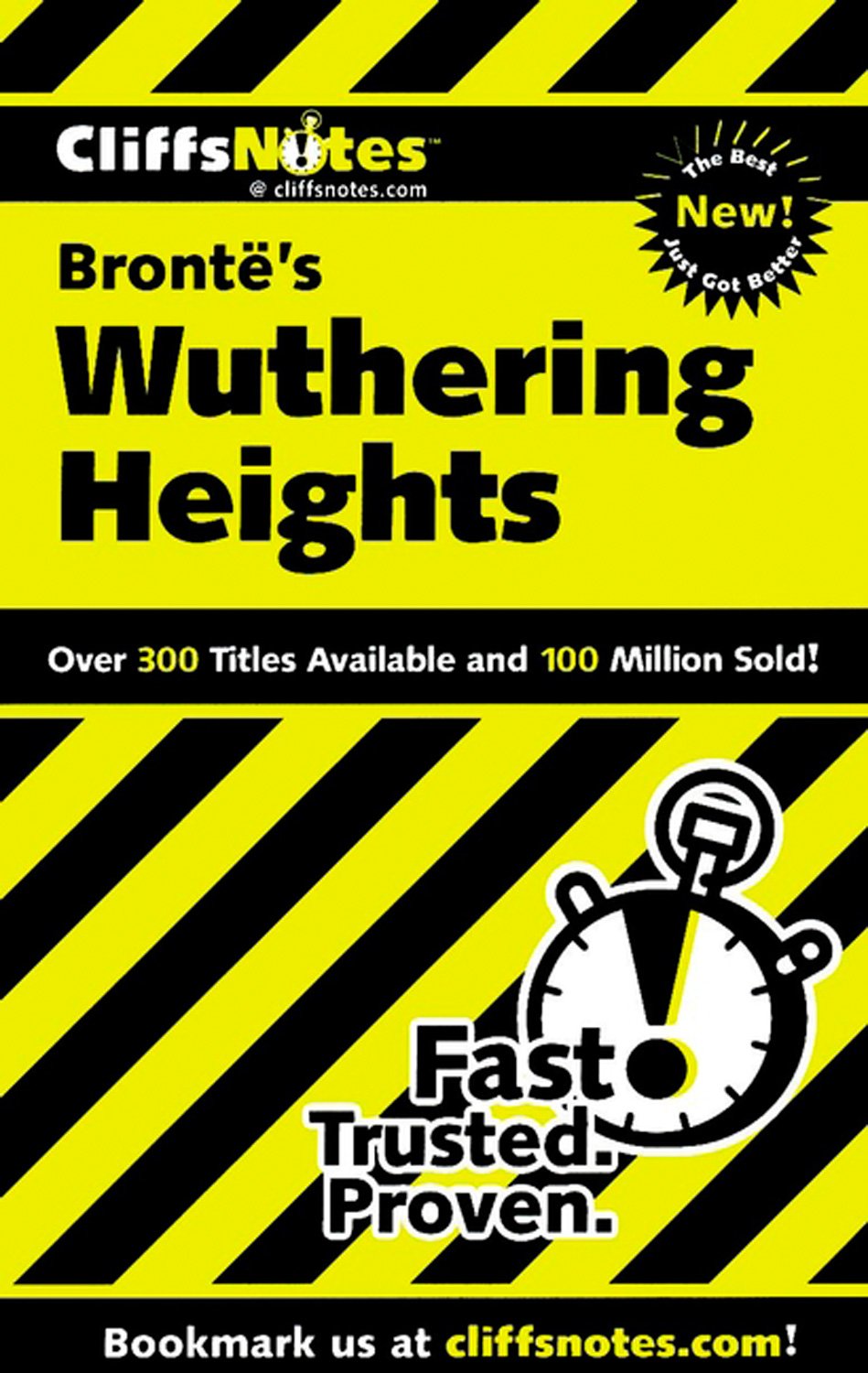 Cliffsnotes on Bronte's Wuthering Heights: Wasowski, Richard P ...