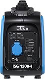 Güde Inverter Stromerzeuger ISG 1200-1 (4-Takt Motor, Benzin, 1,3/1,8 (kW/PS), 1x 230V, max. 1200W, Laufzeit bis 6,5 h, Tank 2,8 l, Überlastungsschutz, ECO-Modus, Gewicht 12,9 kg, TEST GUT - SEHR GUT) - 2