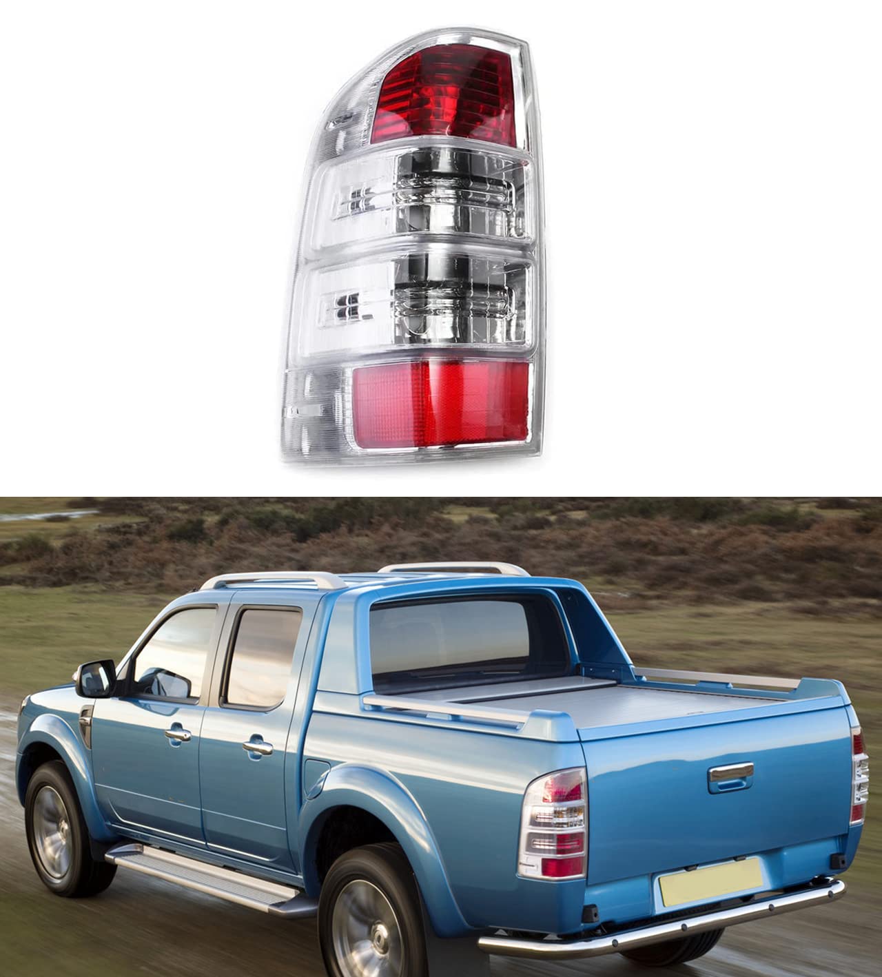 Fanale Posteriore Per Ford Ranger 2011-2018 - Sinistro O Destro, Affumicato