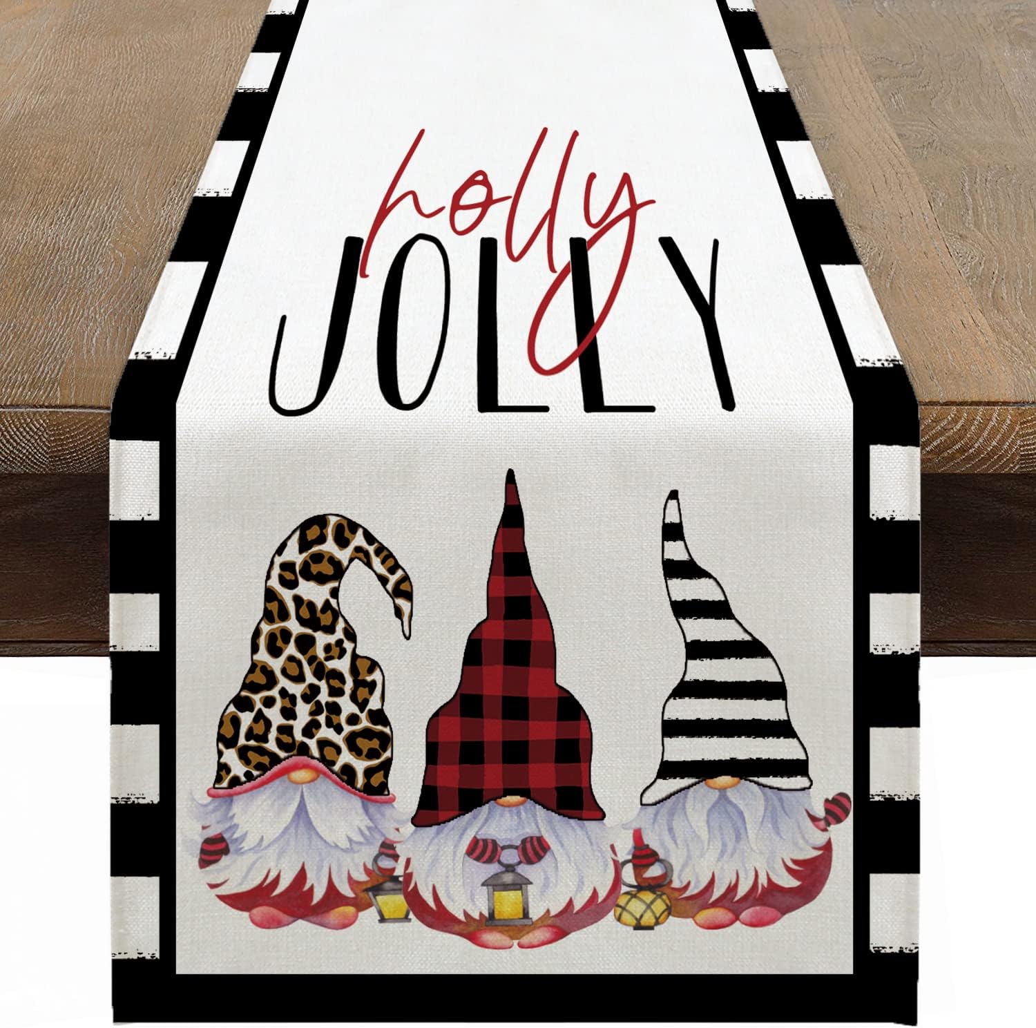 OTOSTAR Christmas Table Runner 13x72 Inch Winter Holiday