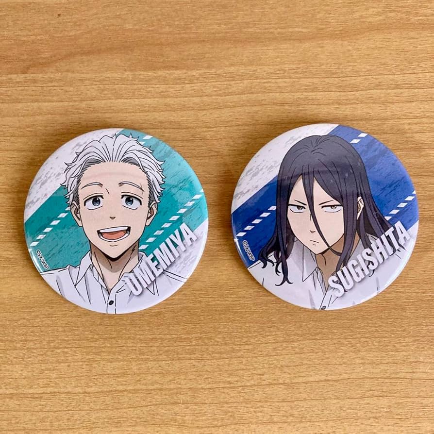 WIND BREAKER 梅宮一 缶バッジ WIND BREAKER 梅宮一 缶バッジ