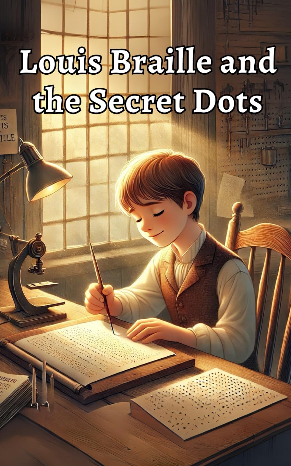 Louis and the Secret Dots: A Kids' Book About Louis Braille and the Invention of Braille - A Fun and Educational Story for Children Ages 8-12 (Genius Inventors for Curious Kids)