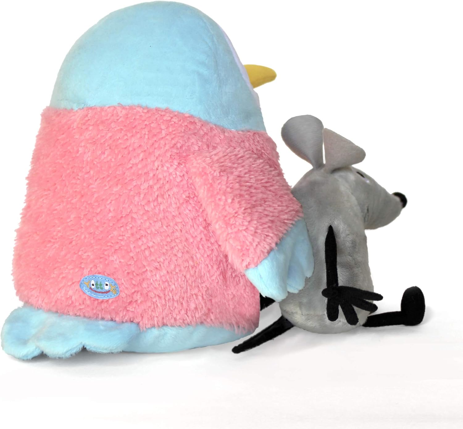YOTTOY Contemporary Collection | Owl and Noise Soft Stuffed Animal Plush Toy Pair – 8” & 5”