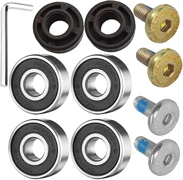 Front Rear Wheels Bearing Axles Repair Tool Compatible with M-cro Razor Lascoota Banne Segway Crazy Jetson Swagtron etc. Kick Scooter