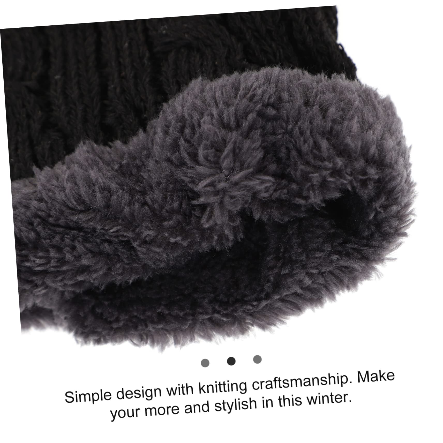 COLLBATH Chapeau Cache-Cou Chapeaux d'extérieur Bonnet de pêcheur pour Hommes Bonnet tricoté Chaud Chapeau avec écharpe Foulards pour Hommes Chapeaux Dames Pull écharpe Chapeau Dames Rouge