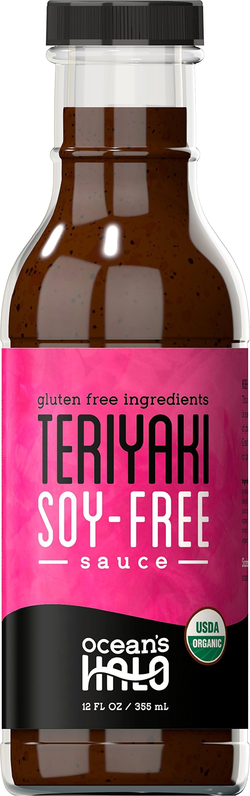 OCEANS HALO Organic Soy Free Teriyaki Sauce, 12 FZ