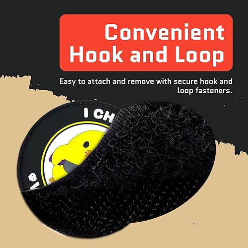 Miniatura 159 de Don't Be A Salty Creative Humor - Parche táctico militar para moral, divertidos parches tácticos, cierre de gancho y bucle de goma de PVC, parches