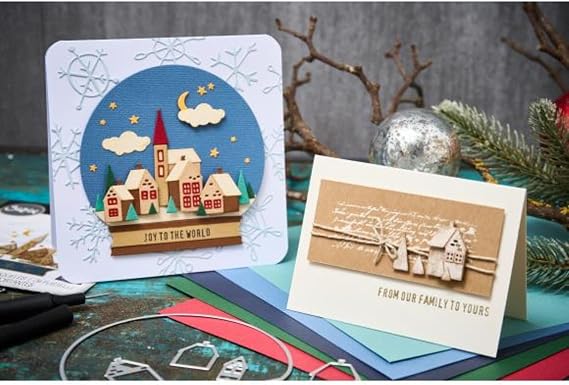 Sizzix SIZ662421 Tholtz Thinlits Die Snowglobe #2 TH 2