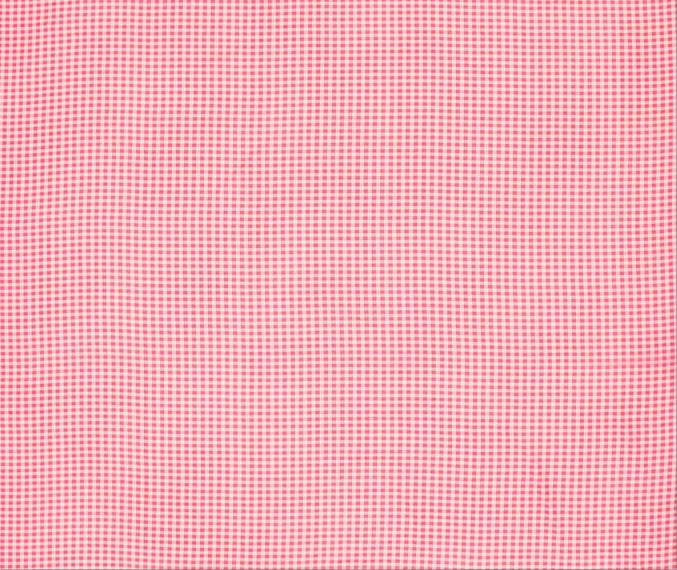 Image of Premium Cotton Fitted Bedsheet King Size 78 x 72 x 8 Inches with 2 Pillow Covers | 220 TC | All-Around Elastic Deep Pocket Bed Cover | Pink White Checks