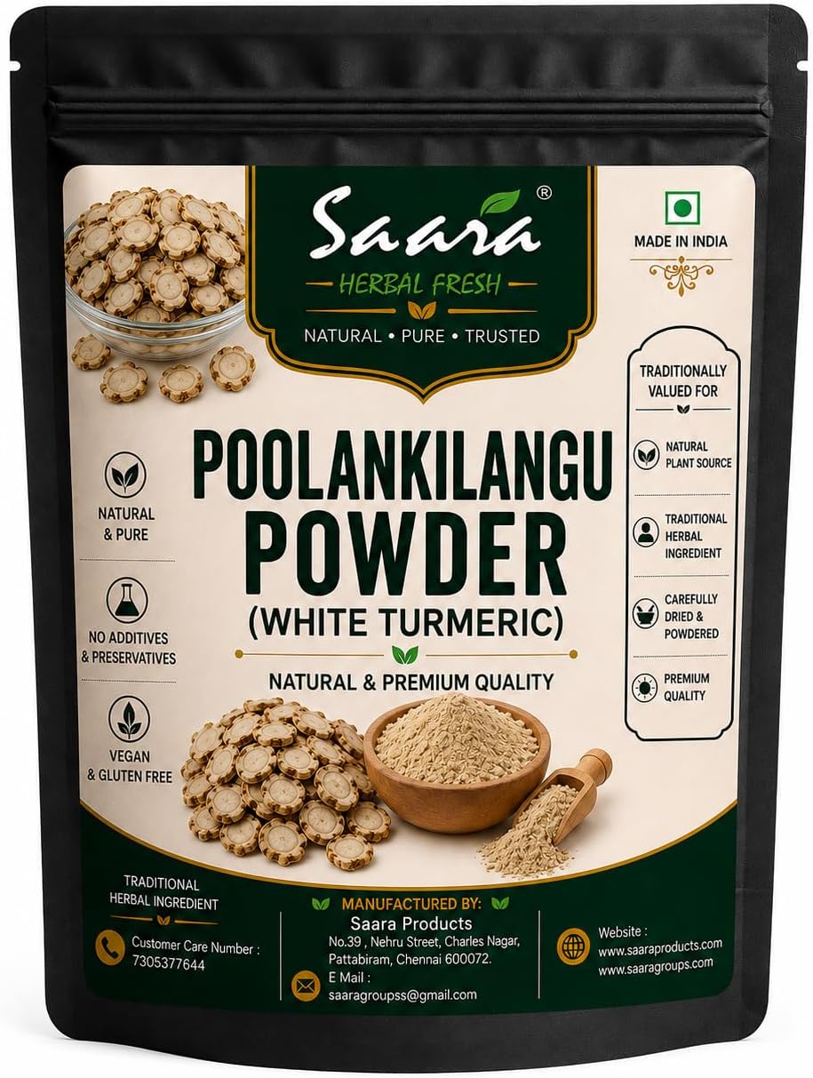 SAARA Organic Poolankilangu Powder 100g ( Pack of 1 )