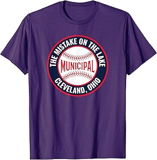 Cleveland Municipal Stadium Baseball T-Shirt